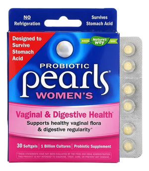 NATURE´S WAY PROBIOTIC PEARLS WOMENS 30 SOFTGELS