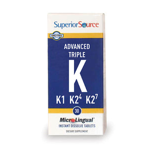 SUPERIOR SOURCE® ADVANCED TRIPLE K MICROLINGUAL 30 TABLETS