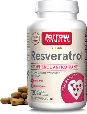 JARROW FORMULAS® RESVERATROL 120 CAPSULES