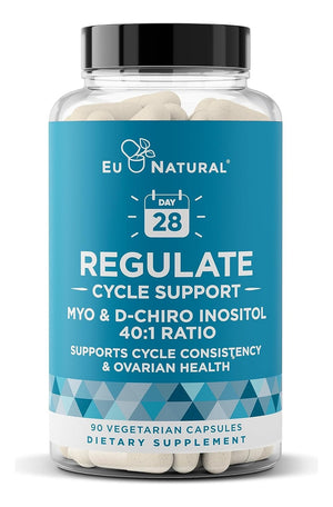 Eu Natural Regulate Cycle Support Myo Dchiro Inositol 90 Cáp - Epic Naturals