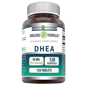 AMAZING FORMULAS DHEA 50 MG 120 TABLETS