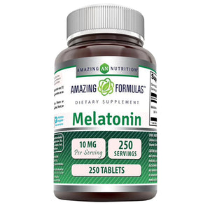 AMAZING FORMULAS MELATONIN 10MG 250 TABLETS