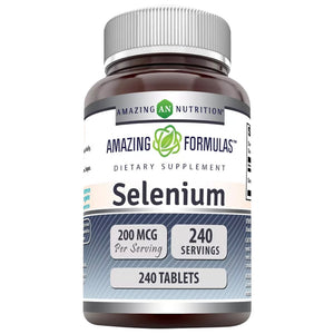 AMAZING FORMULAS SELENIUM  240 TABLETS