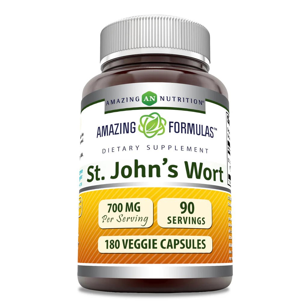 Amazing Nutrition® St. John's Wort 700 Mg 180 Cápsulas - Hi Vitamins