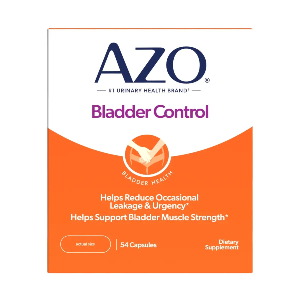 AZO Bladder Control con Go - Less 54 cápsulas - Hi Vitamins
