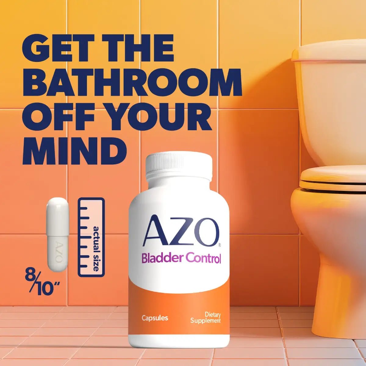 AZO Bladder Control con Go - Less 54 cápsulas - Hi Vitamins