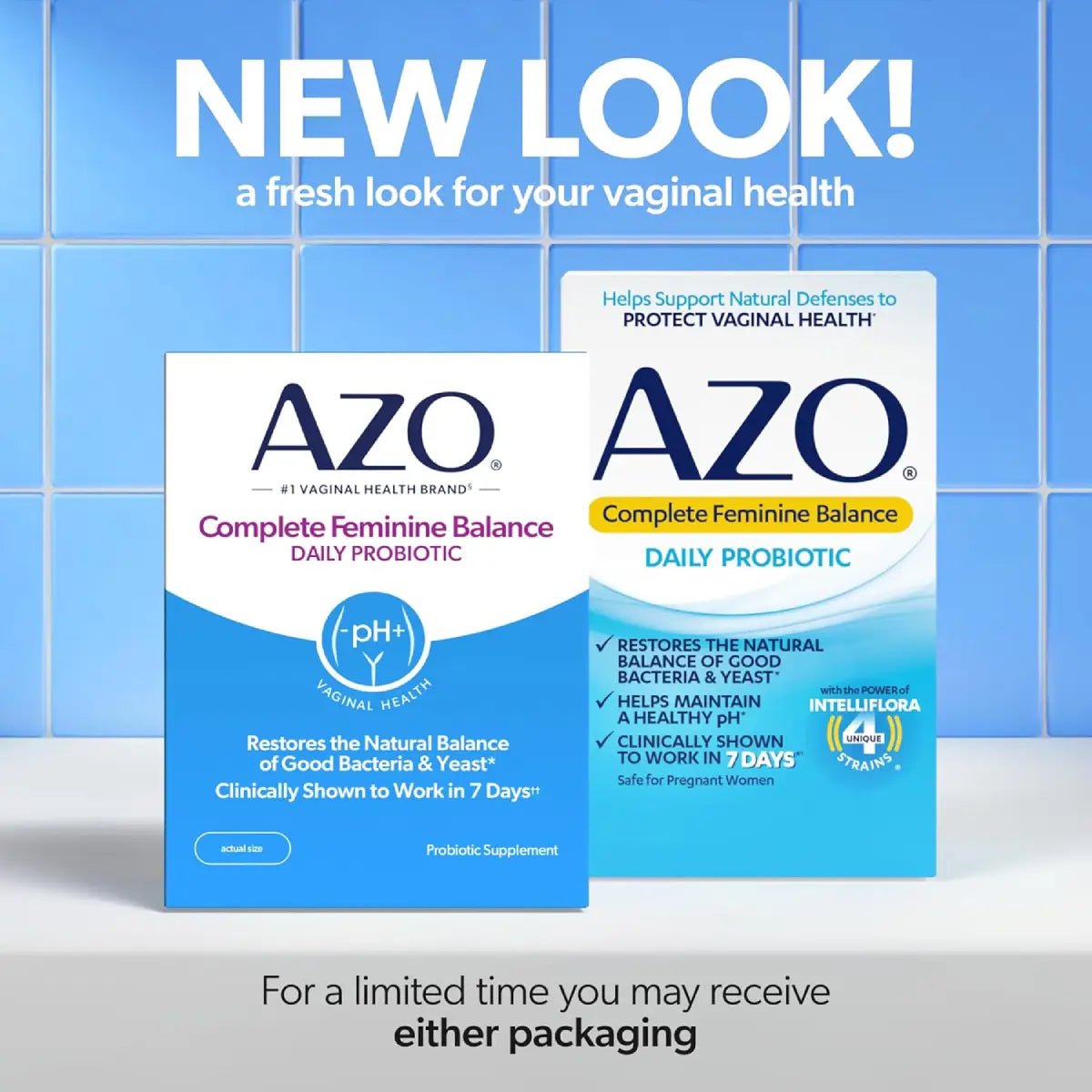 AZO® Probiótico Diario para Balance Femenino 30 Cápsulas - Hi Vitamins