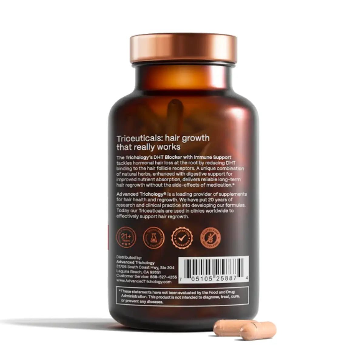 Advanced Trichology® Bloqueador de DHT 120 Cápsulas - Hi Vitamins