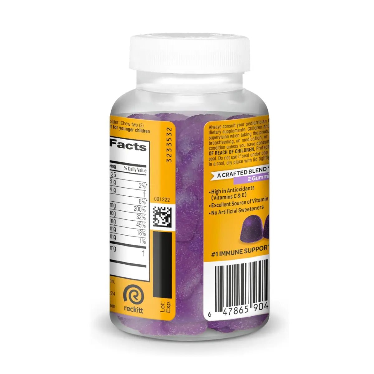 Airborne Sistema Inmune 50 Gomitas con Extracto de Baya de Saúco - Hi Vitamins