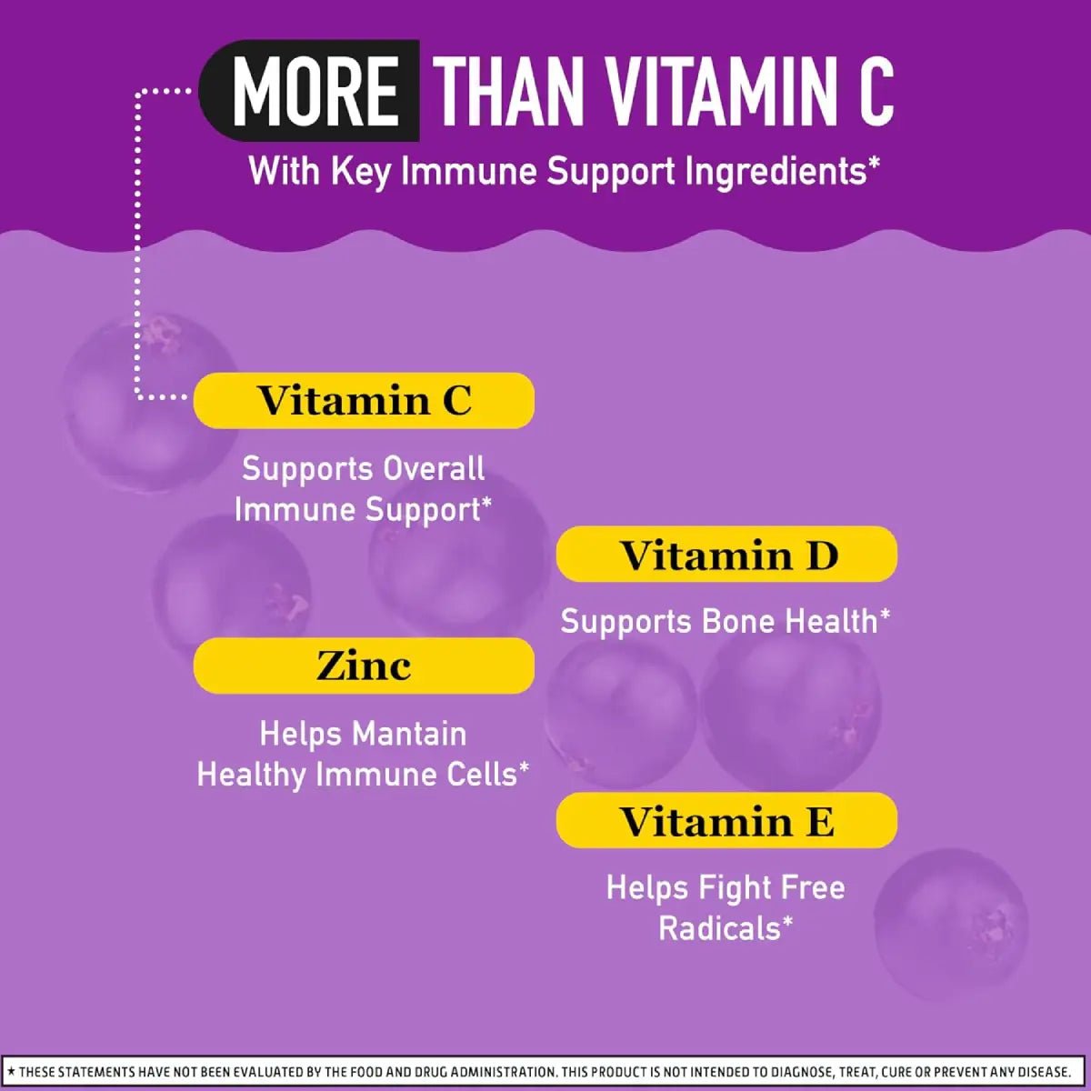 Airborne Sistema Inmune 50 Gomitas con Extracto de Baya de Saúco - Hi Vitamins
