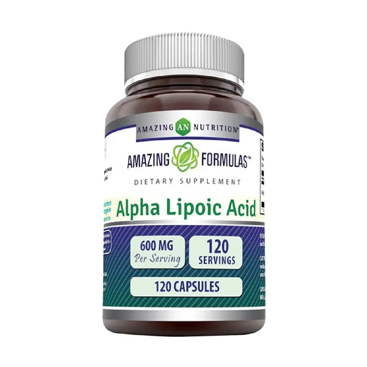 Amazing Formulas Ácido Alfa Lipoico 600 Mg 120 Cápsulas - Hi Vitamins