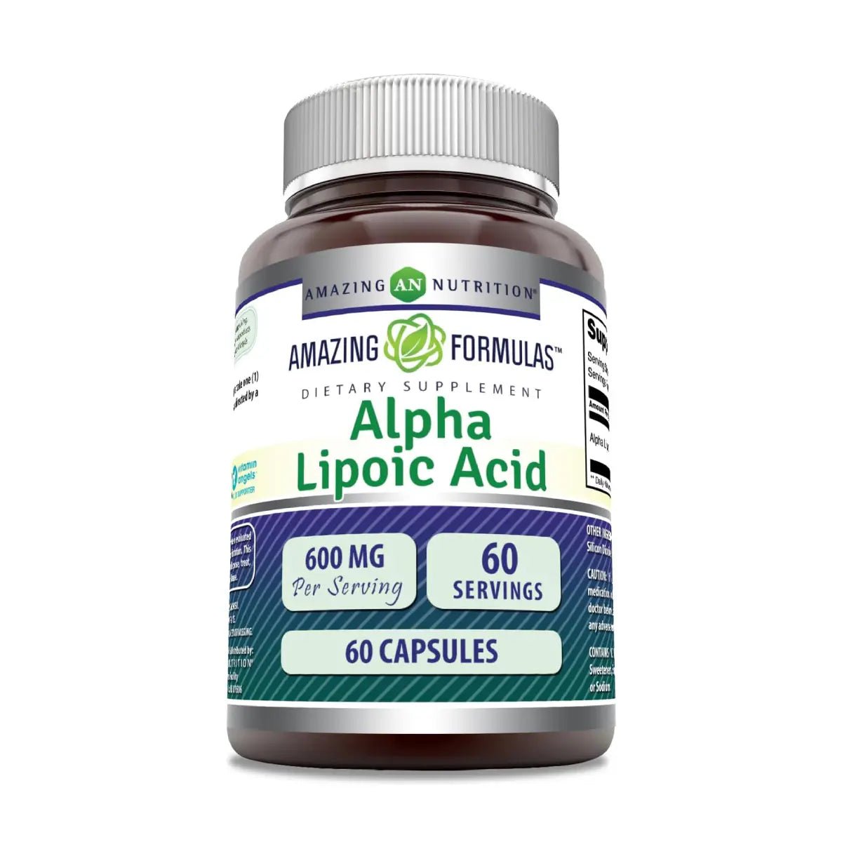 Amazing Formulas Ácido Alfa Lipoico 600 Mg 60 Cápsulas - Hi Vitamins
