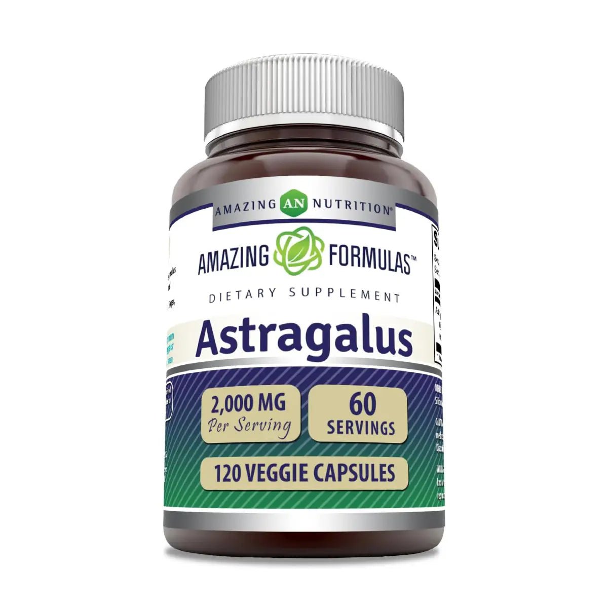 Amazing Formulas Astrágalo 2000mg 120 Cápsulas - Hi Vitamins
