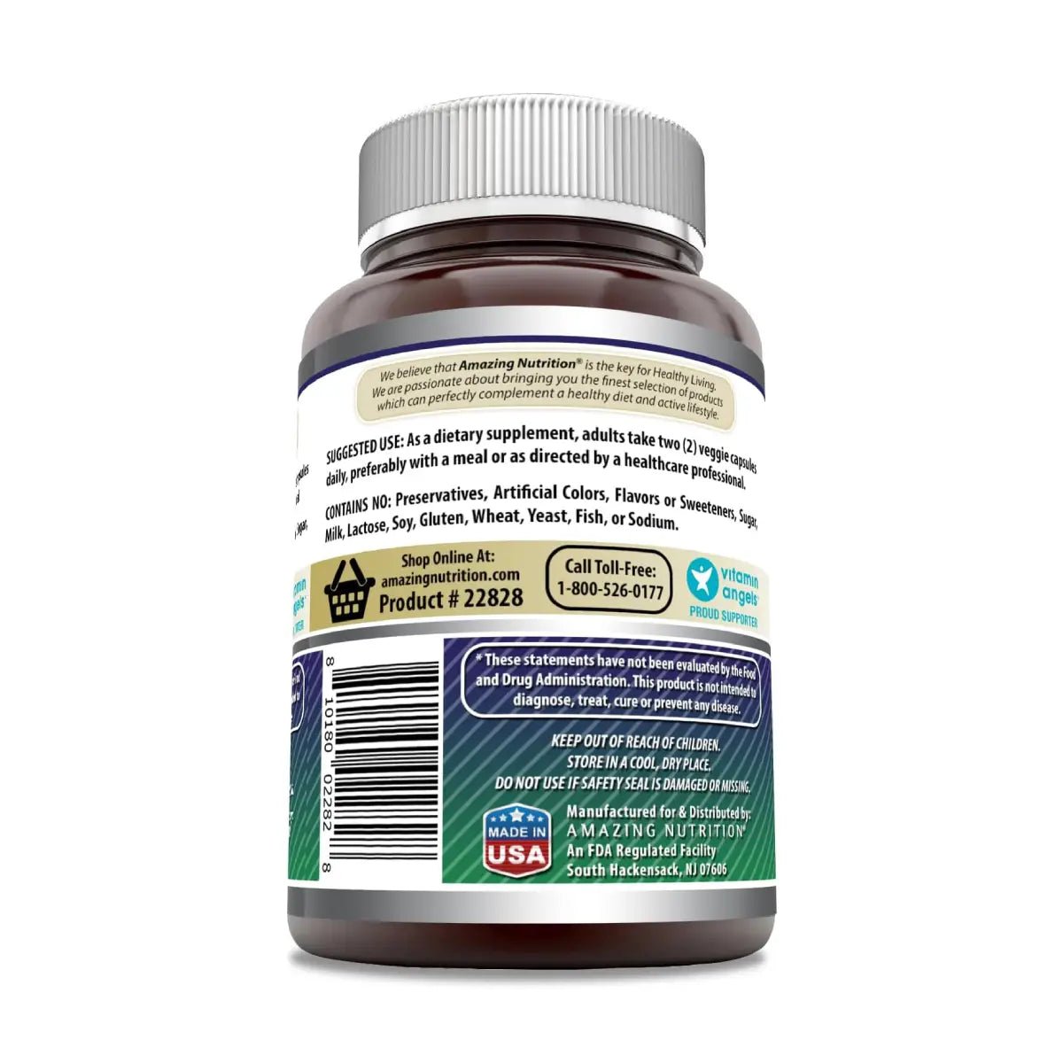 Amazing Formulas Astrágalo 2000mg 120 Cápsulas - Hi Vitamins