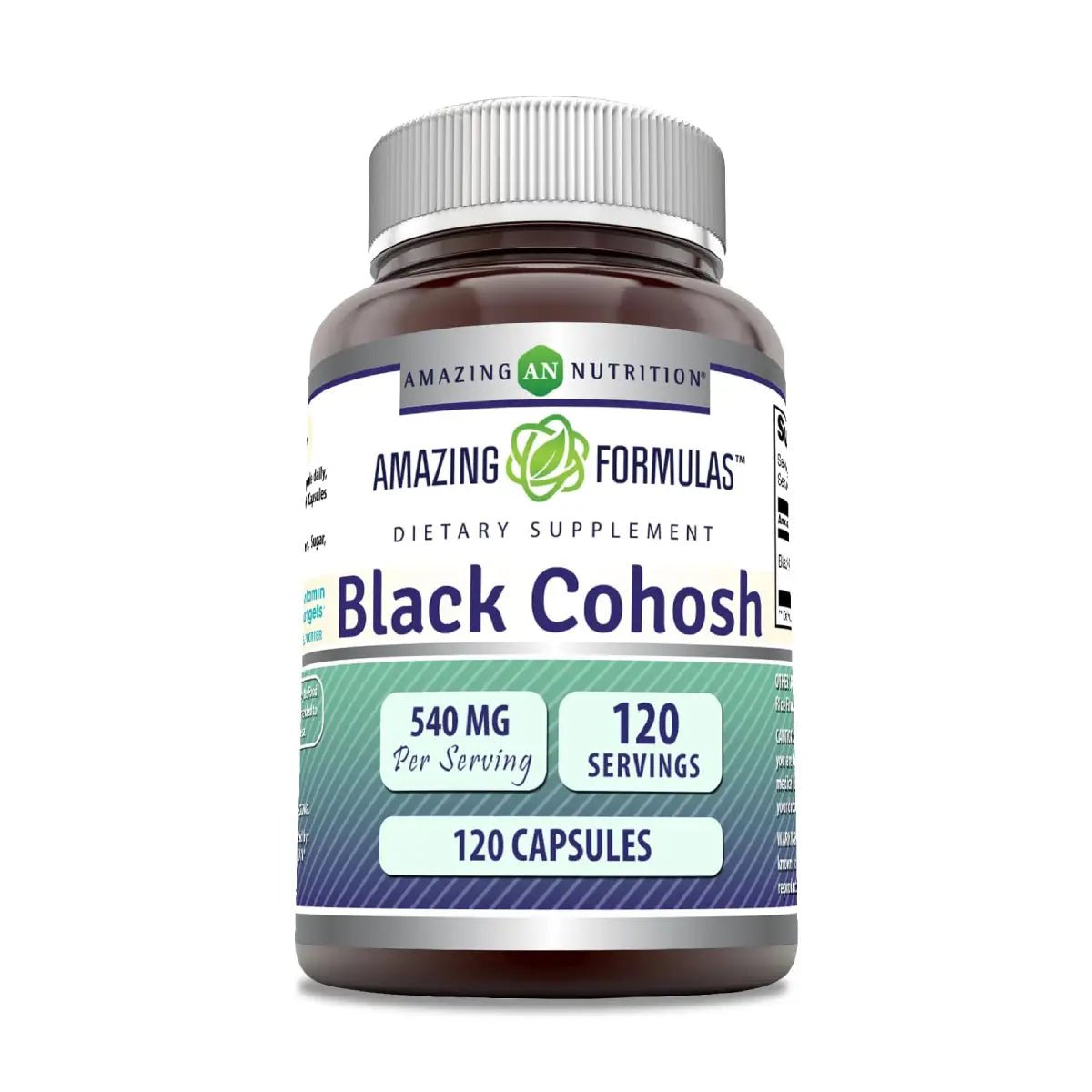 Amazing Formulas Black Cohosh 540 Mg 120 Cápsulas - Hi Vitamins