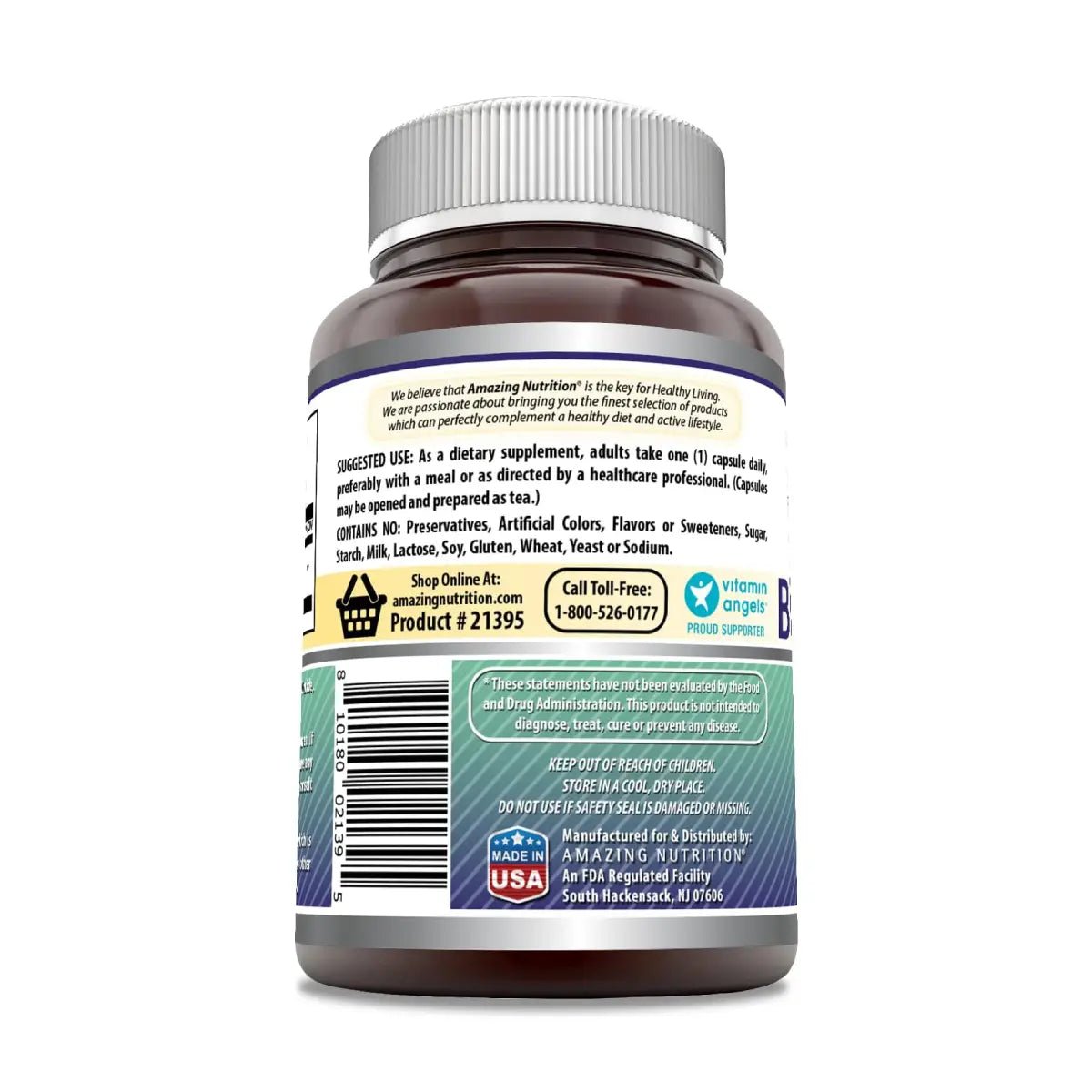 Amazing Formulas Black Cohosh 540 Mg 120 Cápsulas - Hi Vitamins