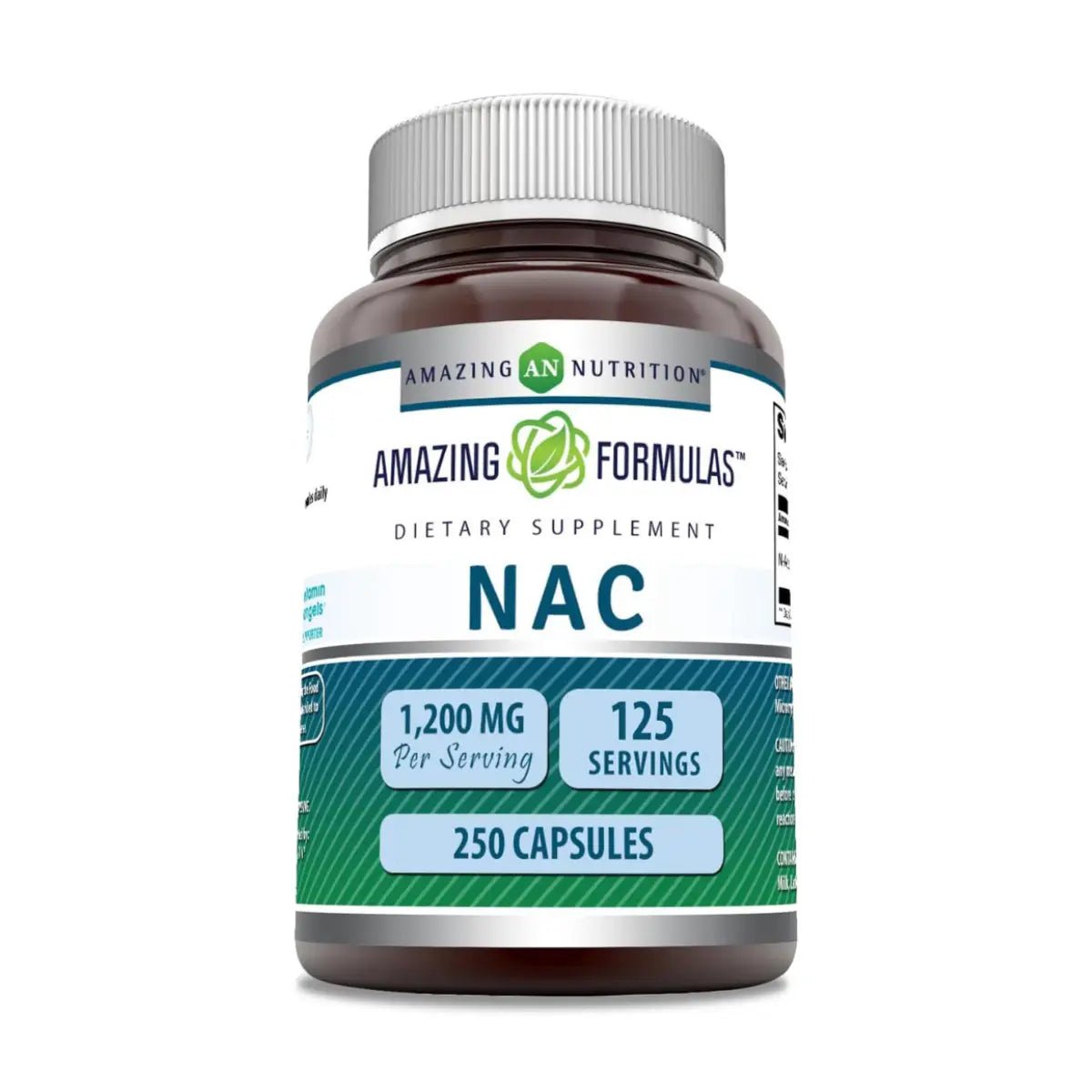 Amazing Formulas NAC 600 Mg (1200 Mgps) 250 Cápsulas - Hi Vitamins