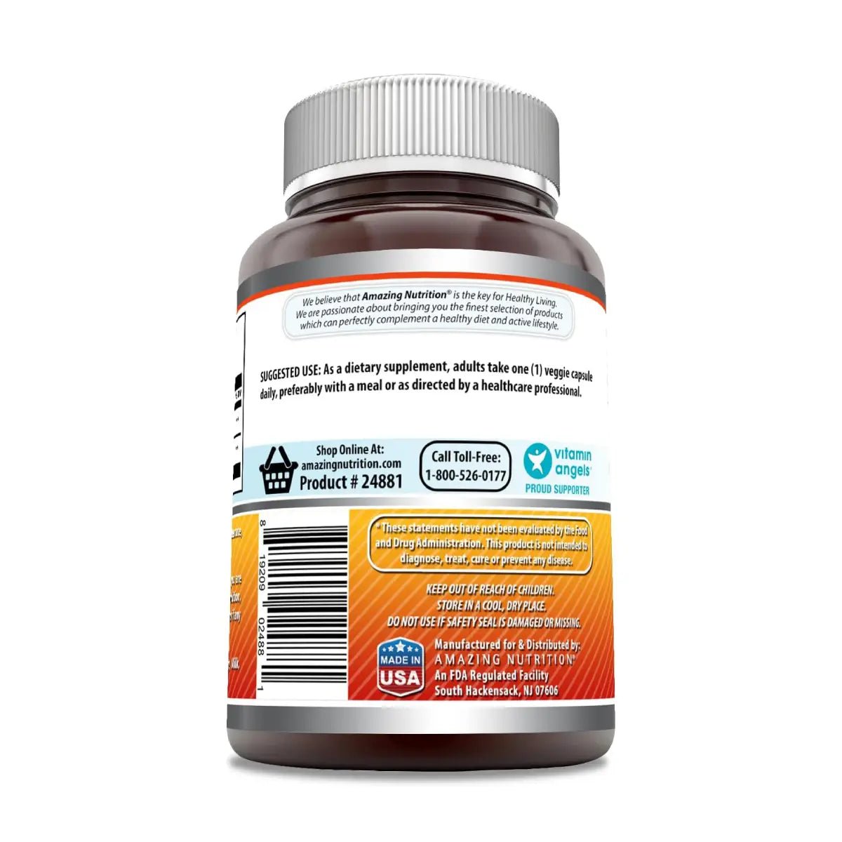 Amazing Formulas Quercetina Berberina 500 Mg 180 Cápsulas - Hi Vitamins