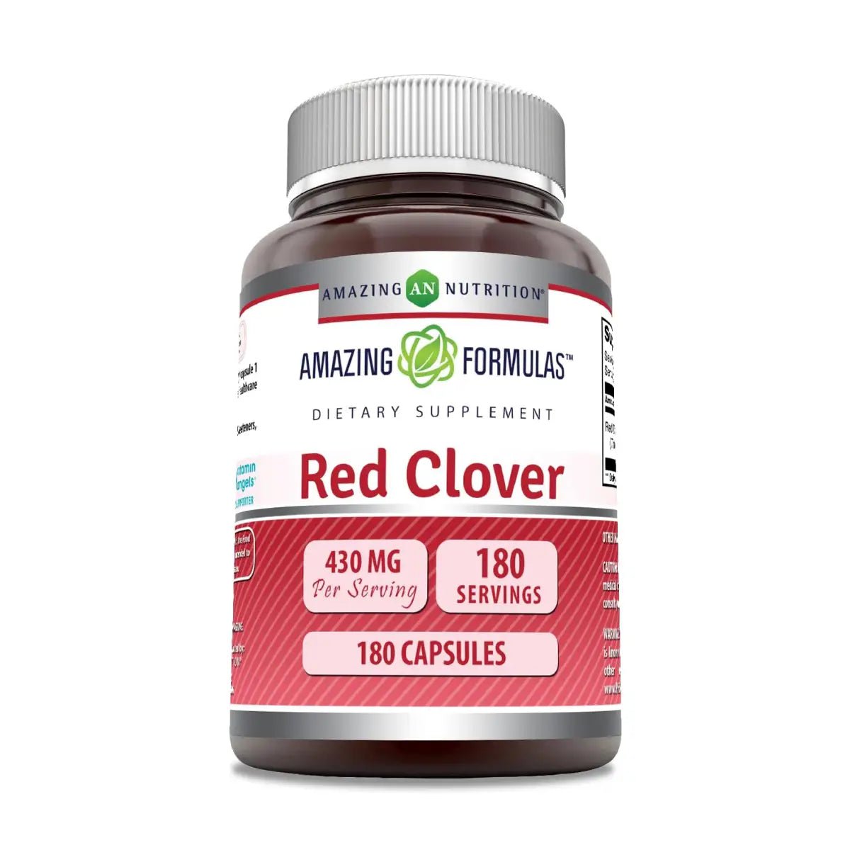Amazing Formulas Red Clover 430 Mg 180 Cápsulas - Hi Vitamins
