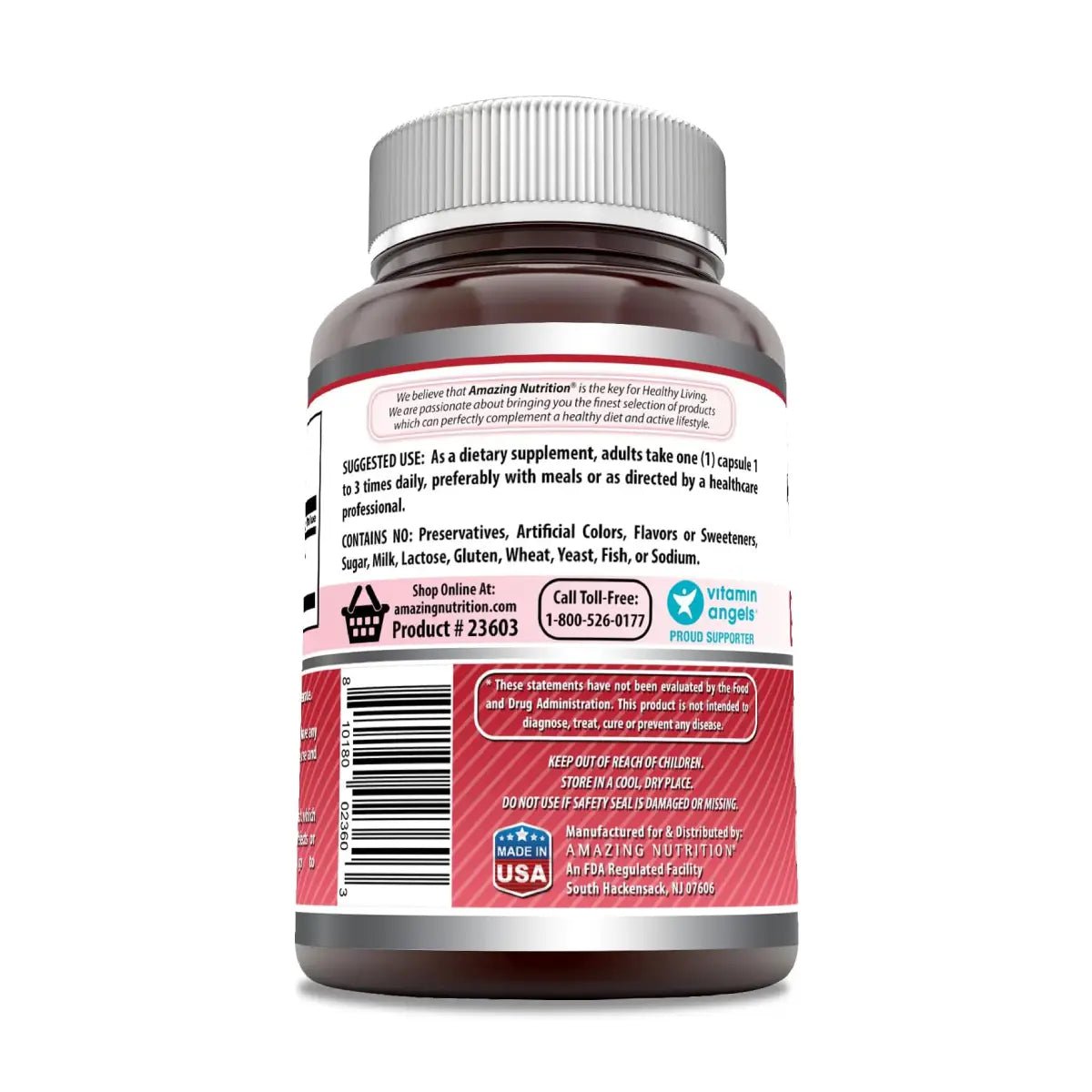 Amazing Formulas Red Clover 430 Mg 180 Cápsulas - Hi Vitamins