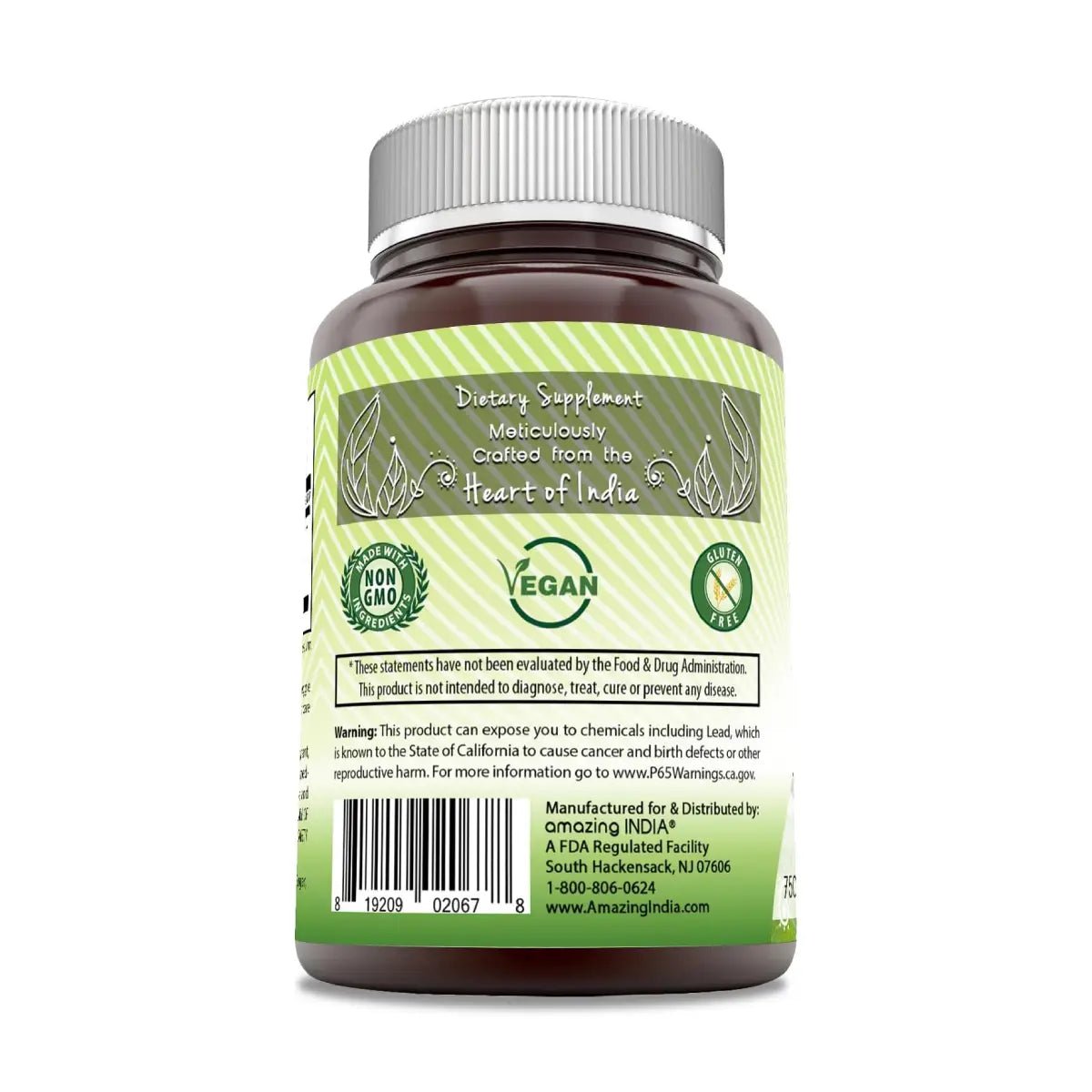 Amazing India® Organic Triphala 750 Mg 120 Cápsulas - Hi Vitamins