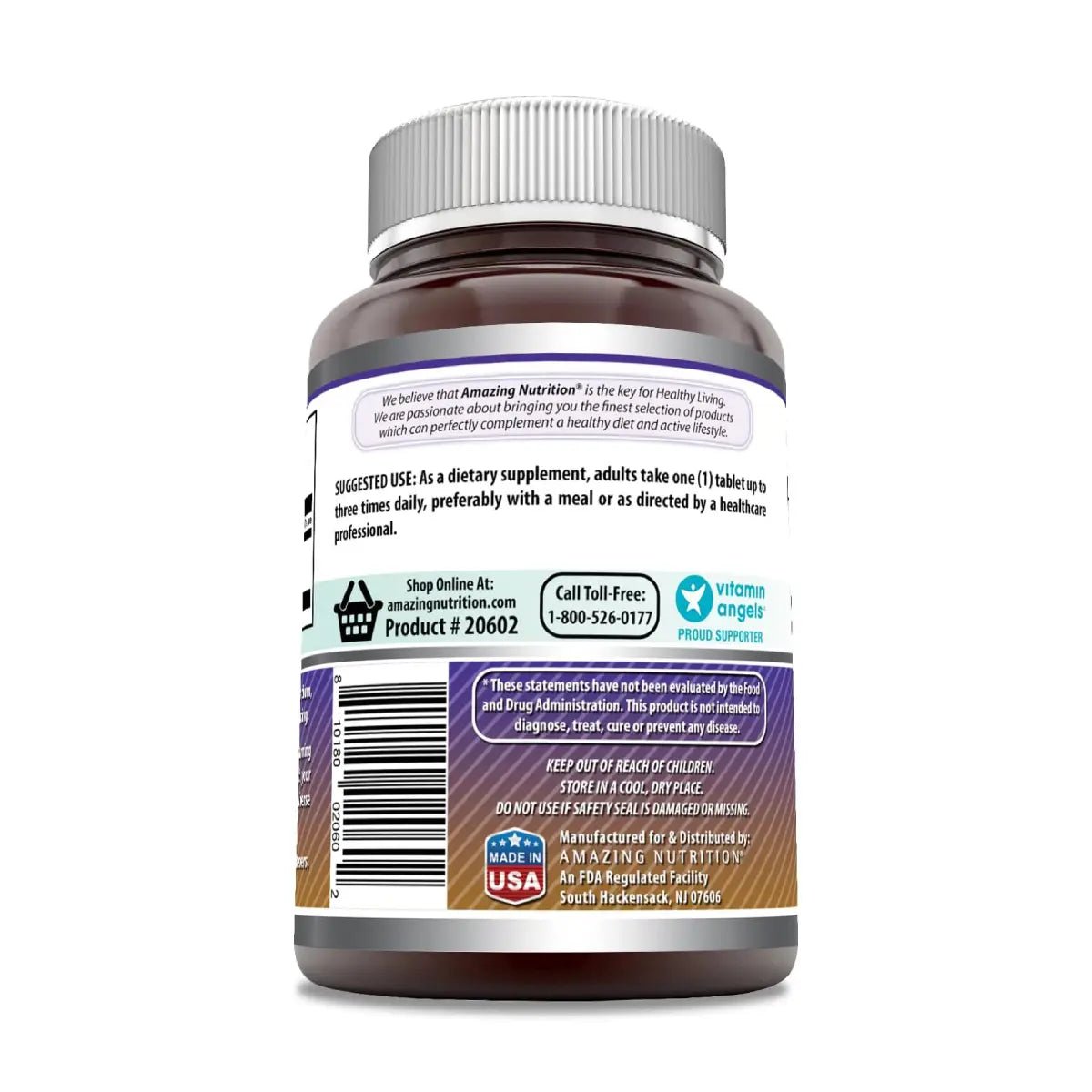 Amazing Nutrition L - Arginina 1000 Mg 120 Tabletas - Hi Vitamins