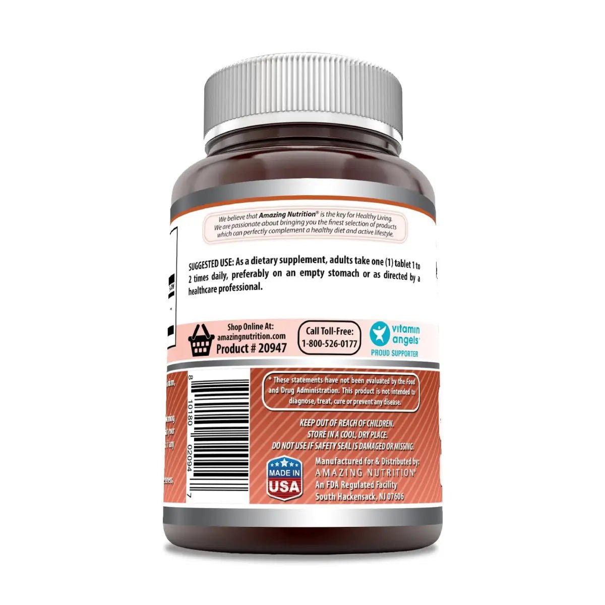 Amazing Nutrition L - Lysine 1000 Mg 180 Tabletas - Hi Vitamins