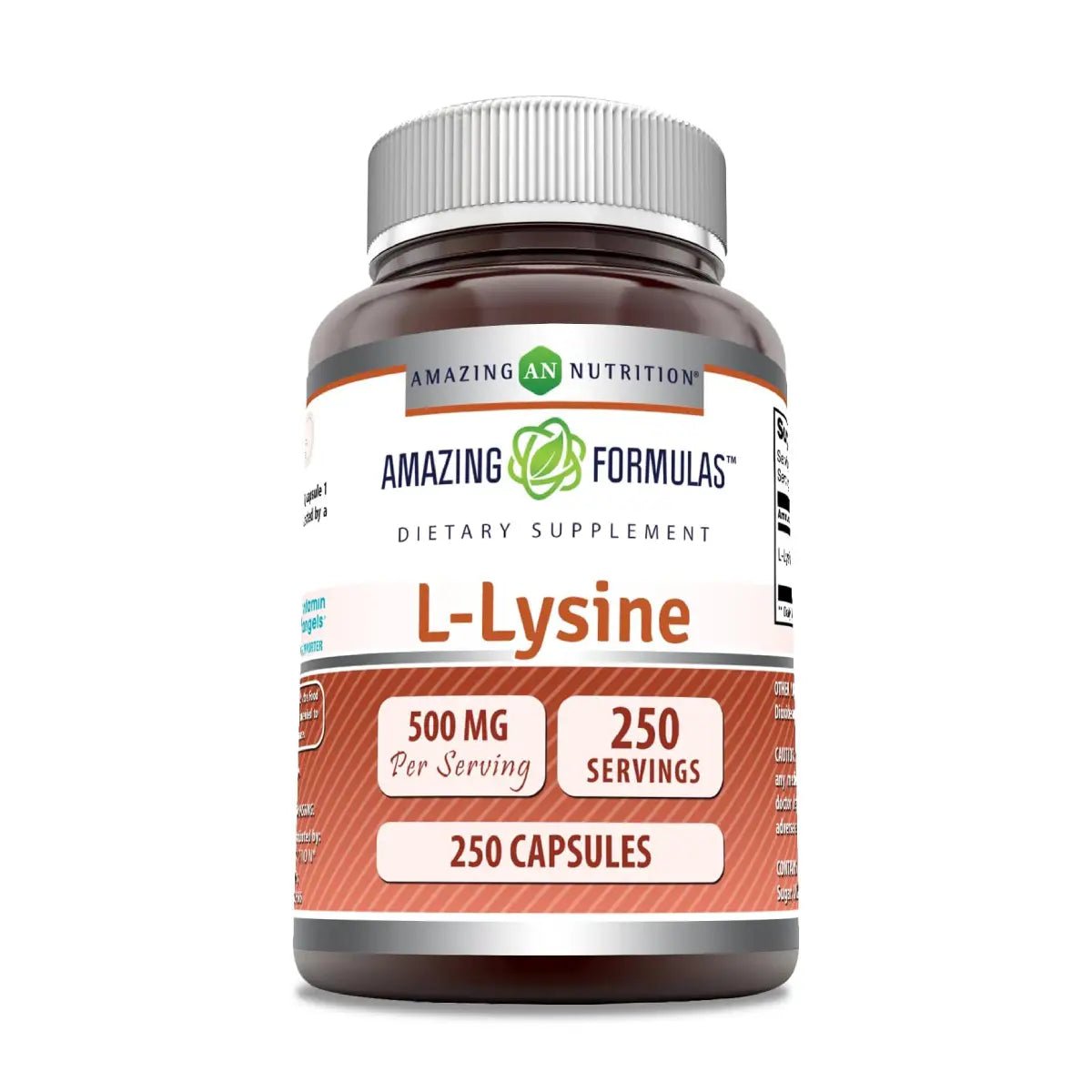 Amazing Nutrition L - Lysine 500 Mg 180 Tabletas - Hi Vitamins