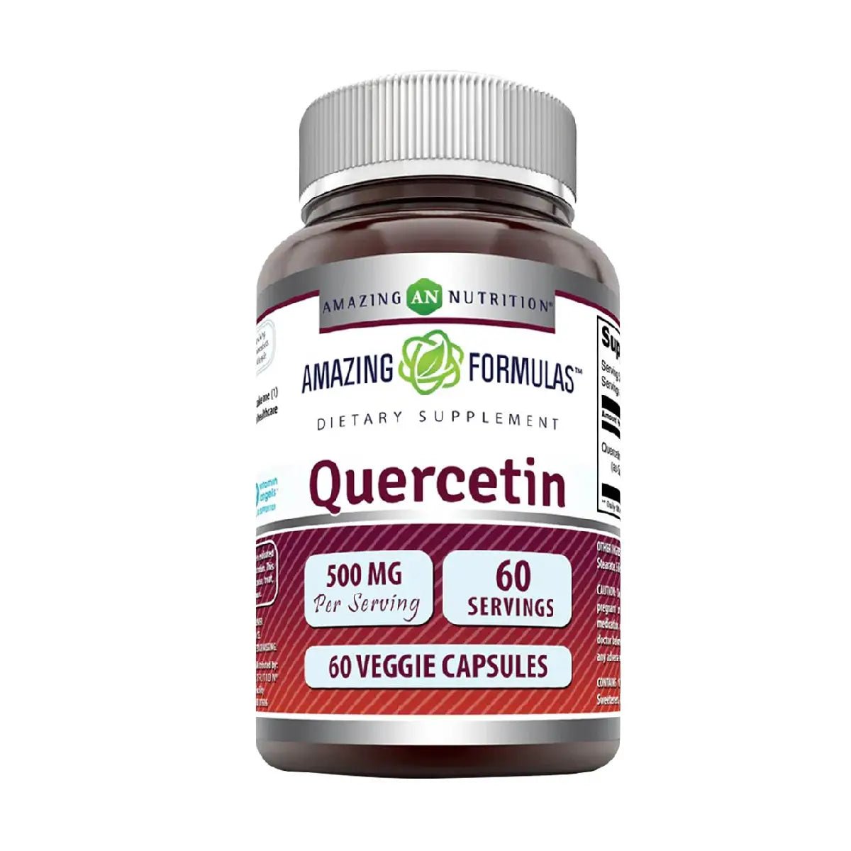 Amazing Nutrition Quercetin 500 Mg 60 Cápsulas - Hi Vitamins