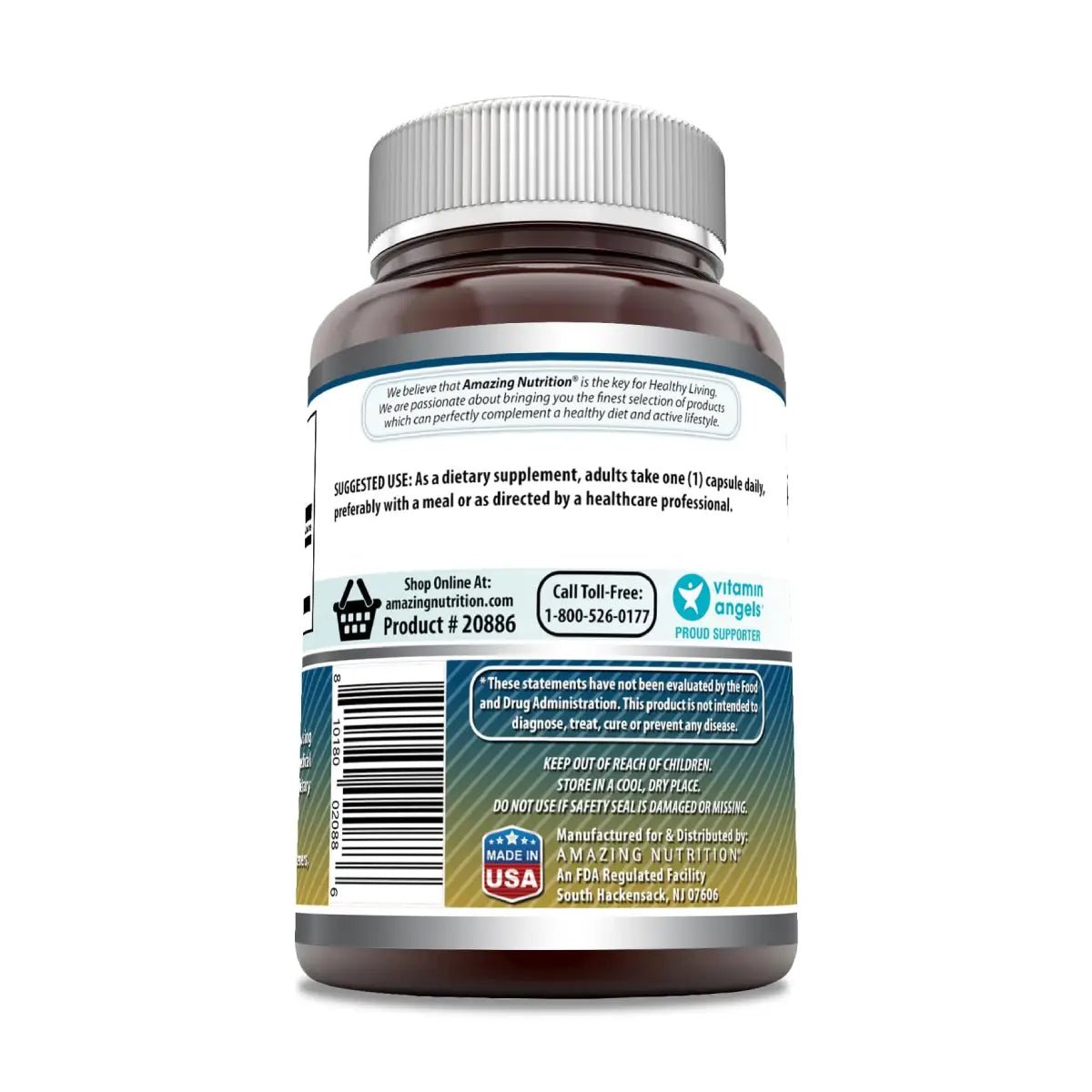 Amazing Nutrition Taurina 1000 Mg 100 Cápsulas - Hi Vitamins