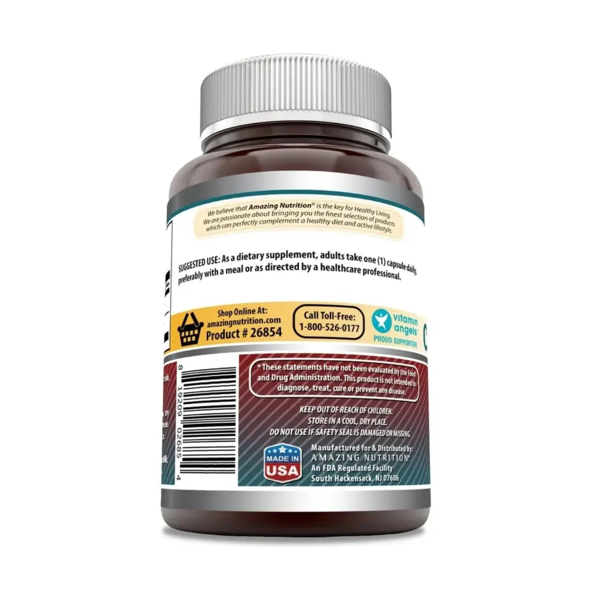 Amazing Nutrition® Choline Inositol 500mg 200 Cápsulas - Hi Vitamins