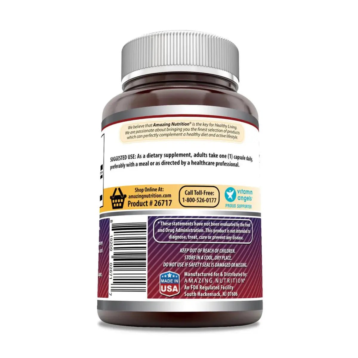 Amazing Nutrition® Inositol 500 Mg 100 Cápsulas - Hi Vitamins