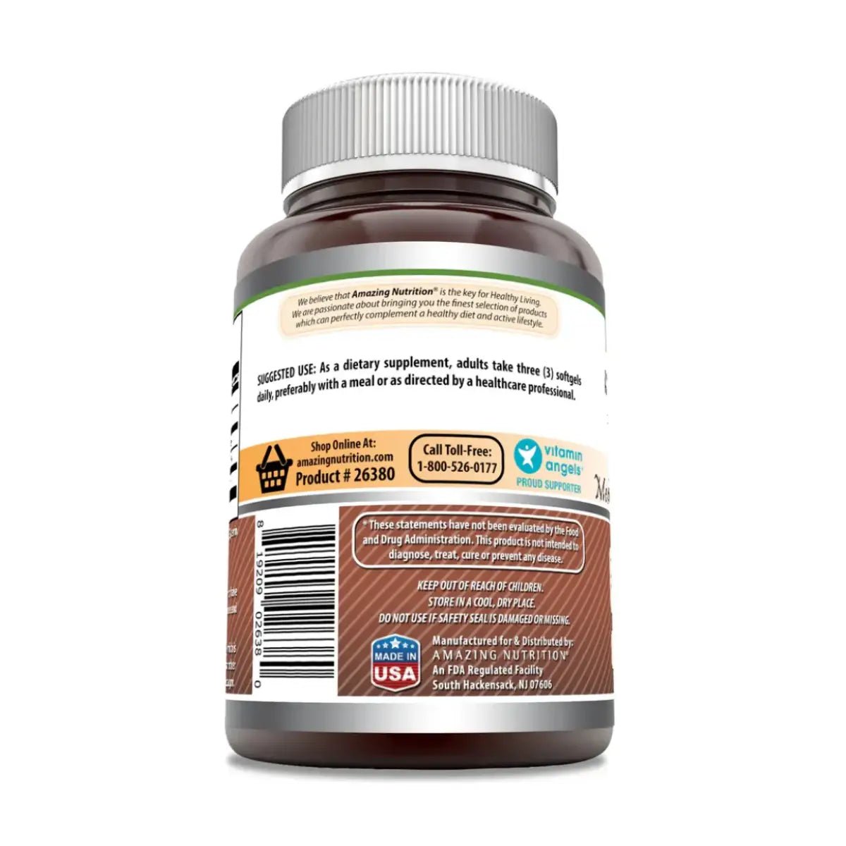 Amazing Nutrition® MCT Oil 1,000 Mg 150 Softgels - Hi Vitamins