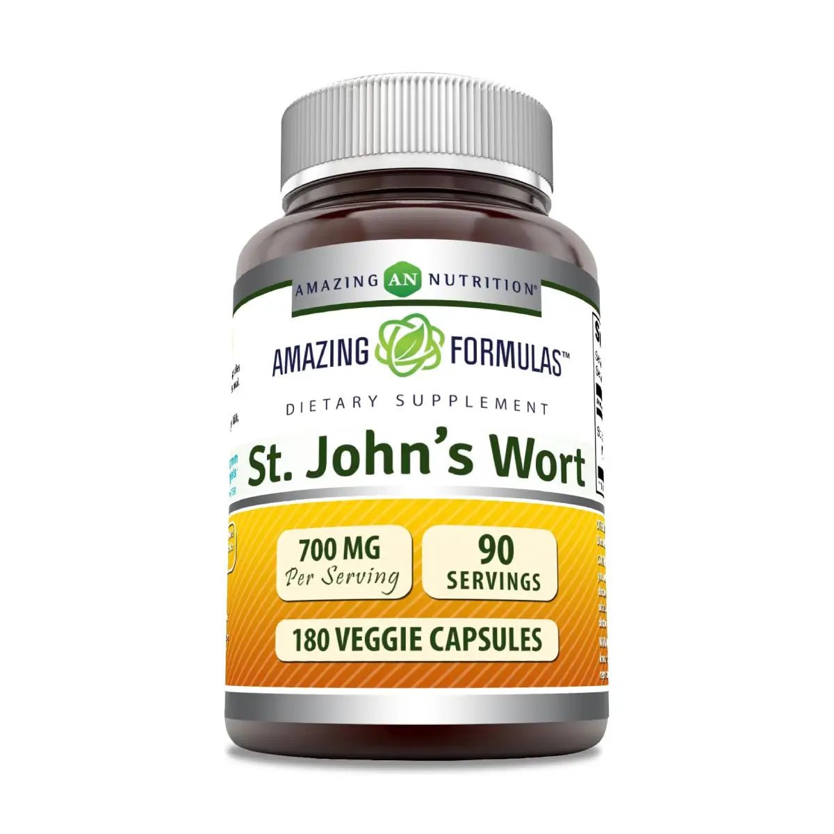Amazing Nutrition® St. John's Wort 700 Mg 180 Cápsulas - Hi Vitamins