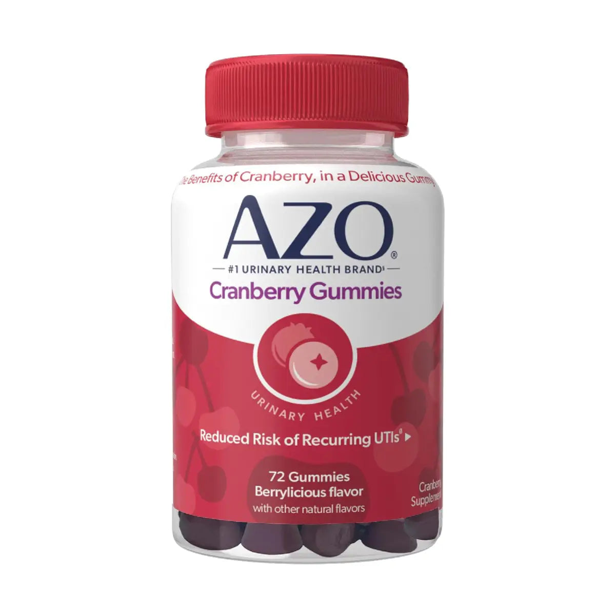 Azo Health Tracto Urinario 40 Gomitas Sabor Arándano - Hi Vitamins