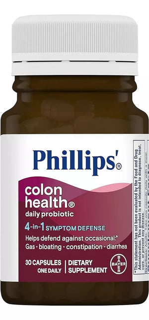 Bayer Phillips Colon Health Probioticos 30 Cápsulas