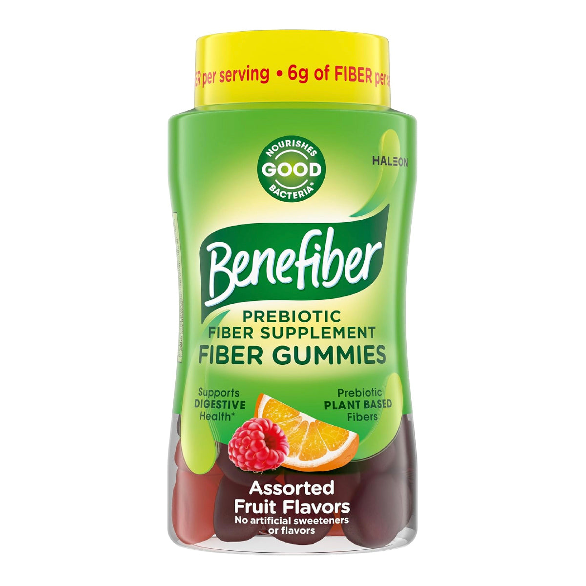 Benefiber Gomitas de Fibra Prebiótica 81 Gomitas Apoyo Salud Digestiva y Bienestar Intestinal|