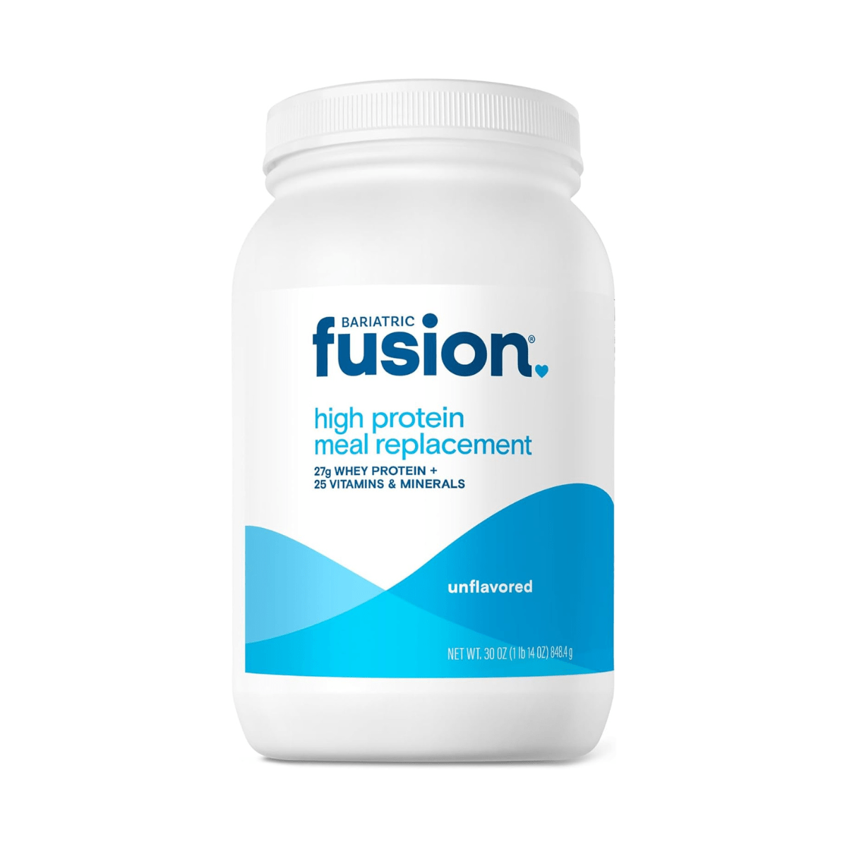 Bariatric Fusion Suplemento Alimenticio Alto en Proteína 848.4g sin sabor - Hi Vitamins