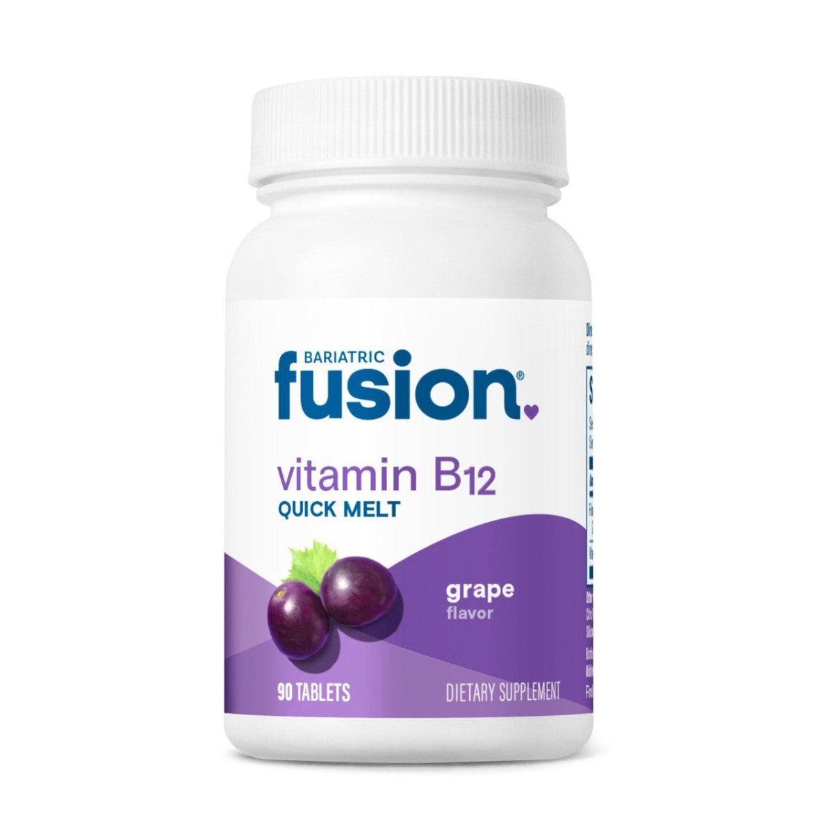 Bariatric Fusion Vitamina B12 Quick Melt 90 Tabletas sabor Uva - Hi Vitamins