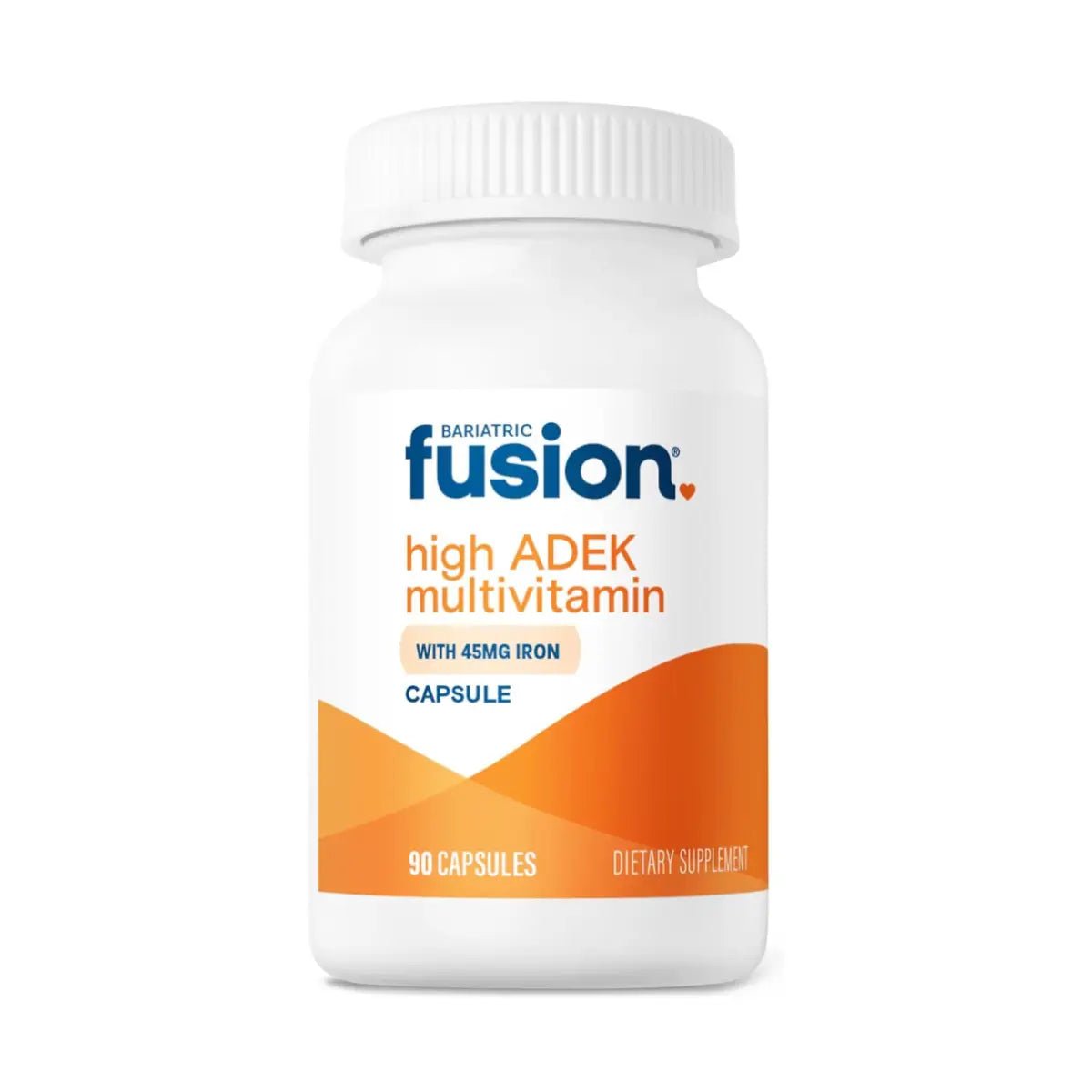 Bariatric Fusion Alto ADEK Multivitamínico Bariátrico 45 mg Hierro 90 Cápsulas - Hi Vitamins