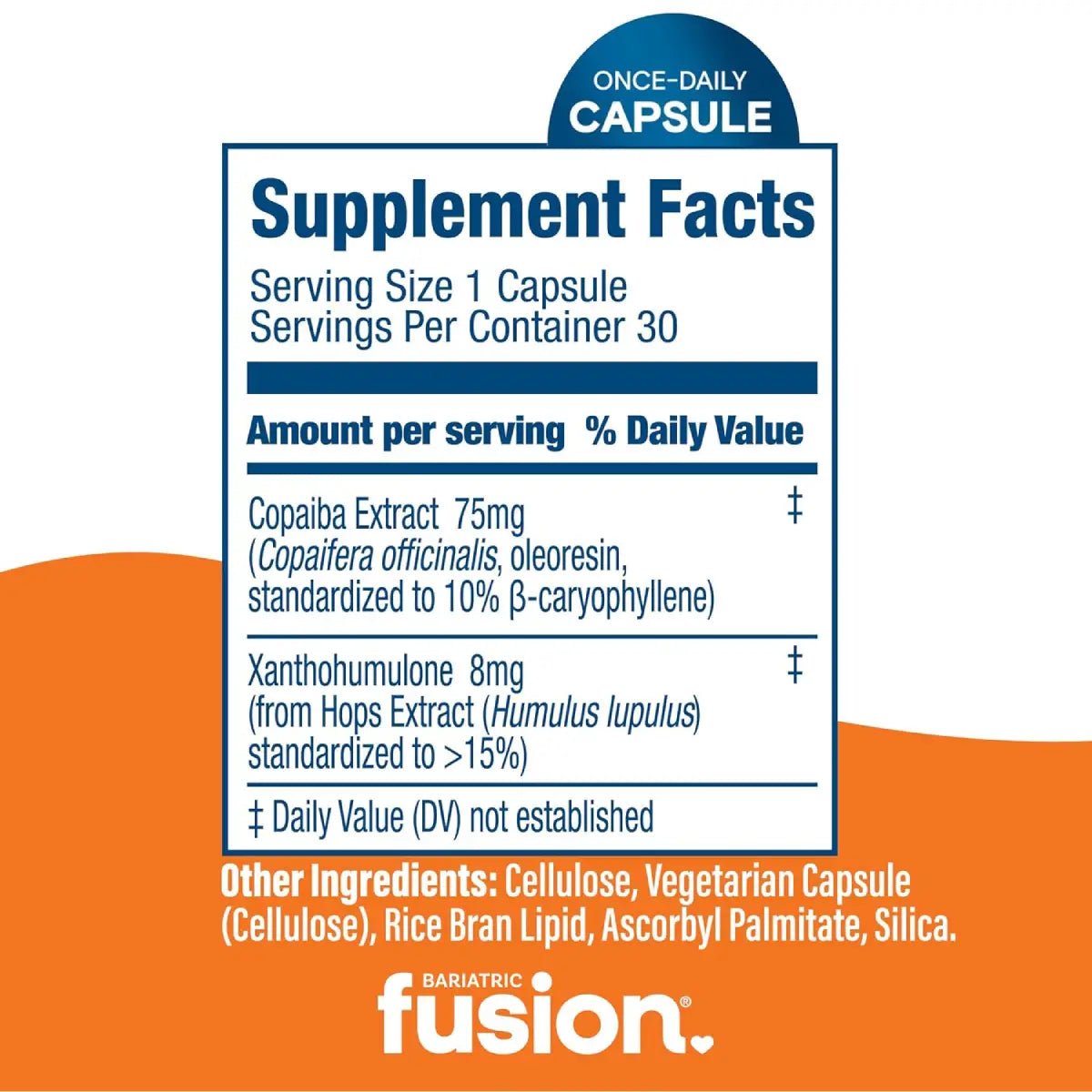 Bariatric Fusion GLP - One + Receptor Activador 30 Cápsulas - Hi Vitamins