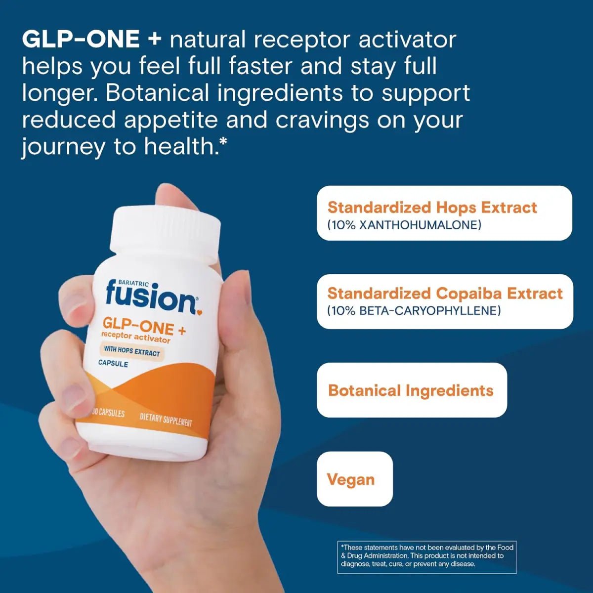 Bariatric Fusion GLP - One + Receptor Activador 30 Cápsulas - Hi Vitamins