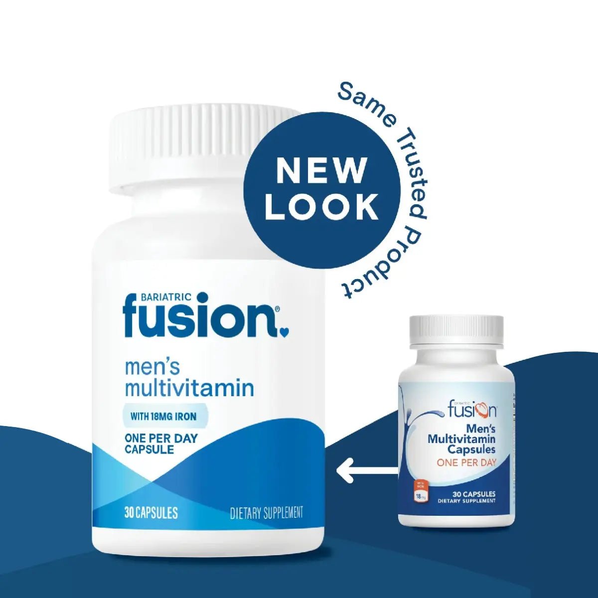 Bariatric Fusion® Multivitamínico para Hombre One Per Day 30 Cápsulas - Hi Vitamins
