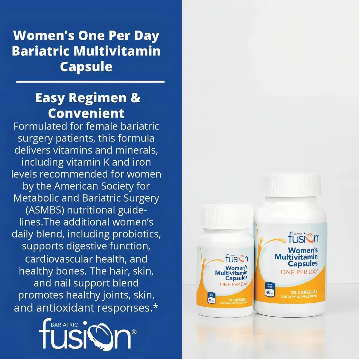 Bariatric Fusion Multivitamínico para Mujer One Per Day 30 Cápsulas - Hi Vitamins