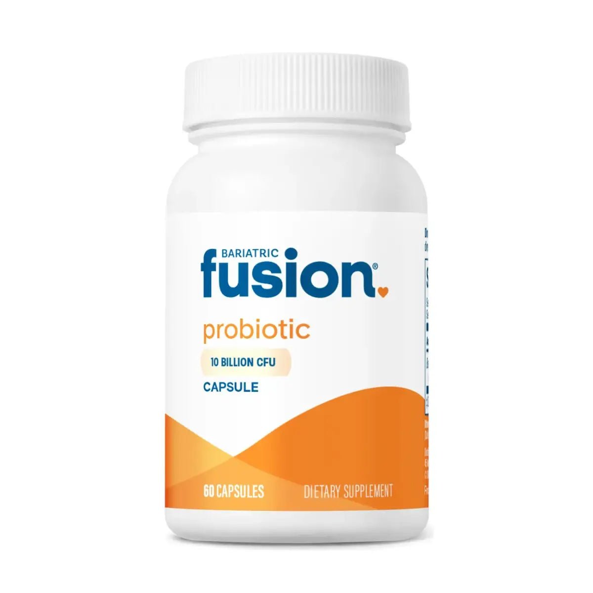 Bariatric Fusion Probiótico 10 Billion CFU 60 cápsulas - Hi Vitamins