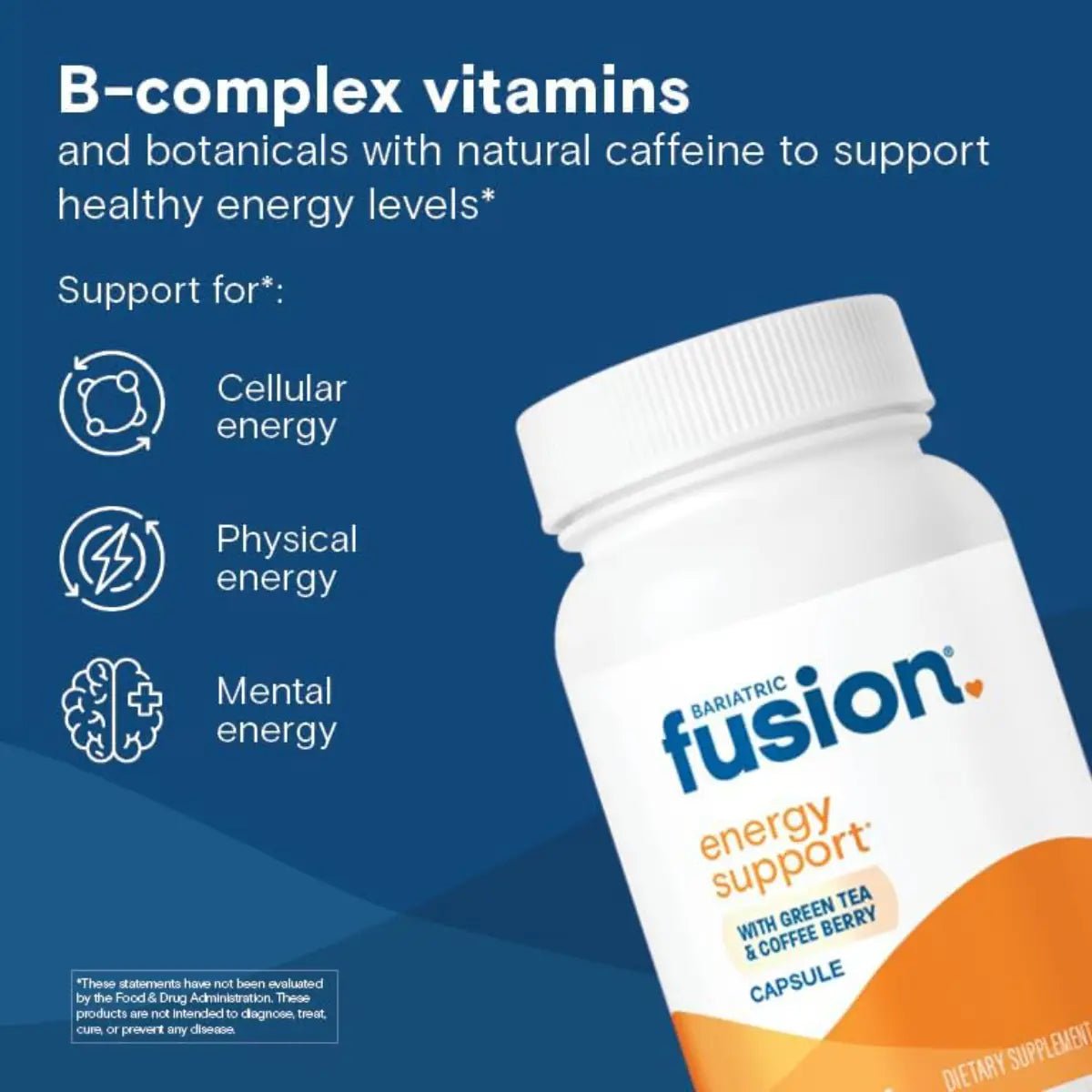 Bariatric Fusion® Apoyo Energético 60 Cápsulas - Hi Vitamins