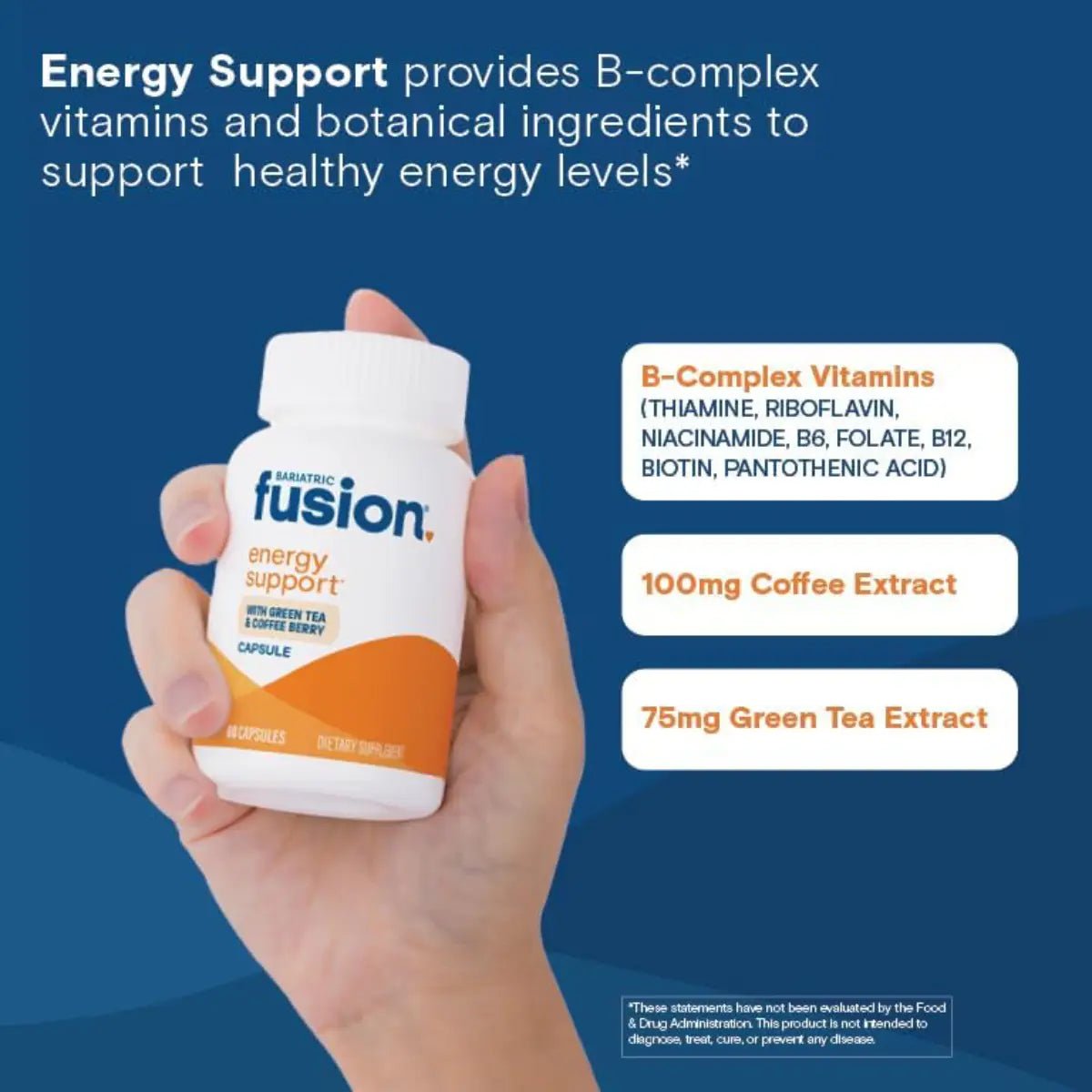 Bariatric Fusion® Apoyo Energético 60 Cápsulas - Hi Vitamins