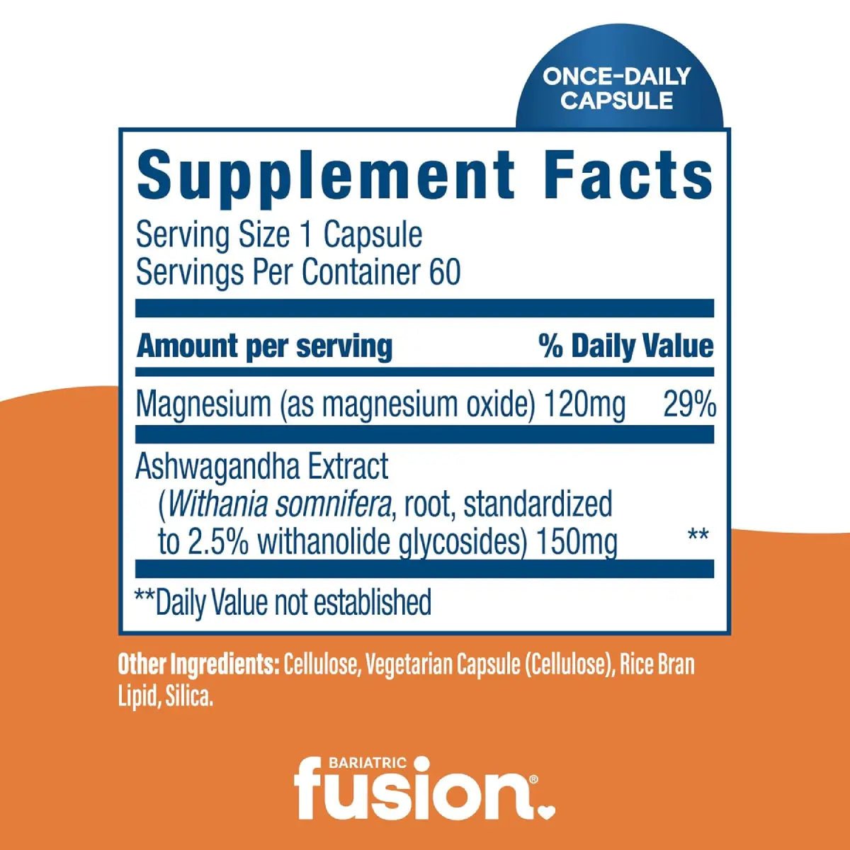Bariatric Fusion® Estrés Support 60 Cápsulas - Hi Vitamins