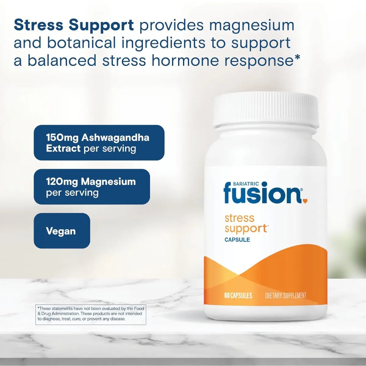 Bariatric Fusion® Estrés Support 60 Cápsulas - Hi Vitamins