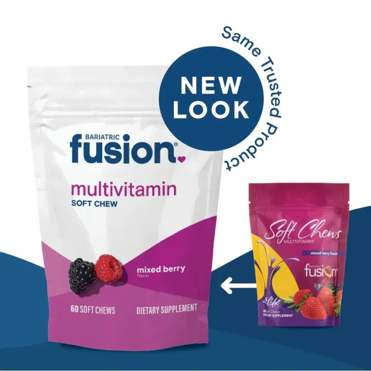 Bariatric Fusion® Multivitamínico 60 Masticables Sabor Frutos Rojos - Hi Vitamins